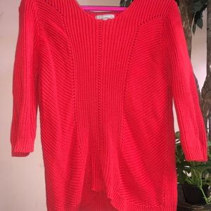 Red Knitted Sweater